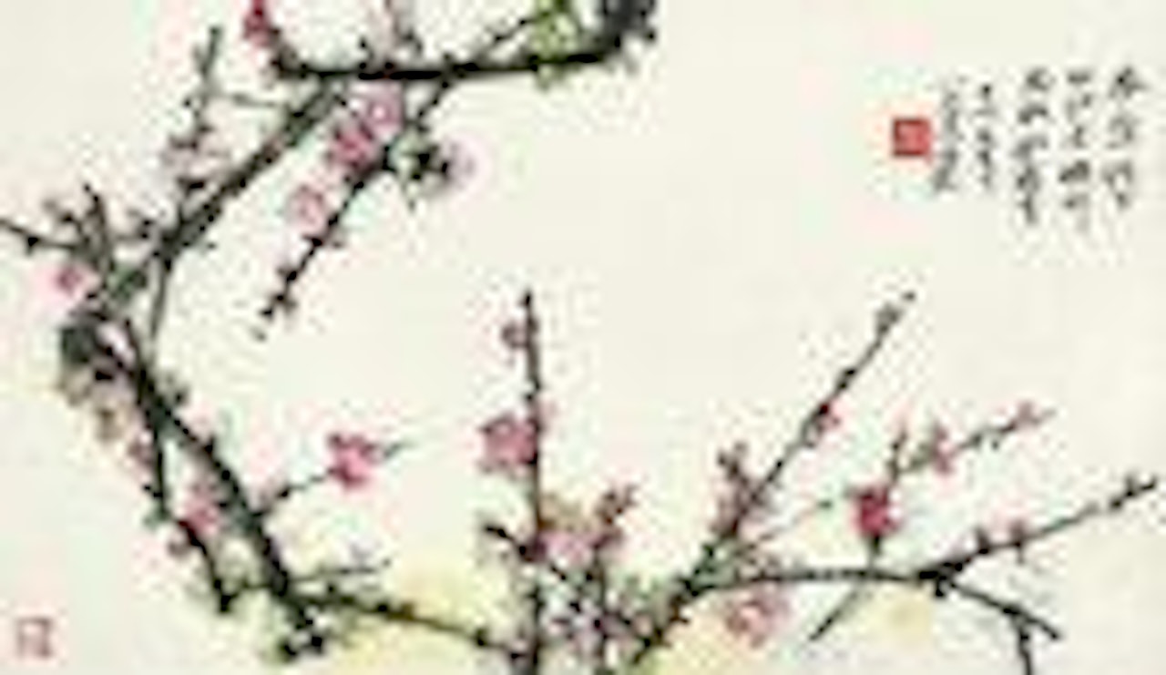 Red Plum by He Haixia