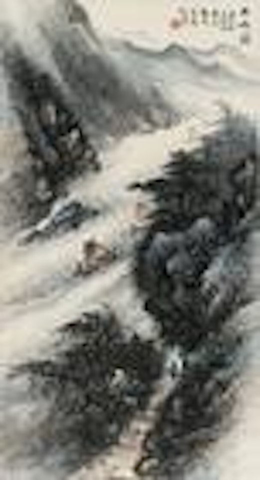Boating out Gorge by Li Xiongcai