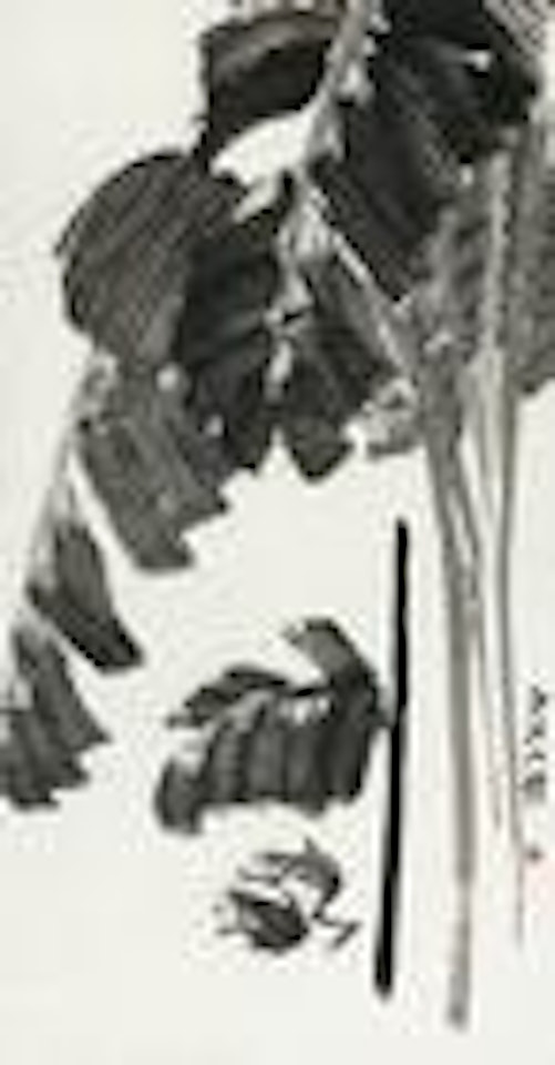 Basho and Frog by Qi Baishi