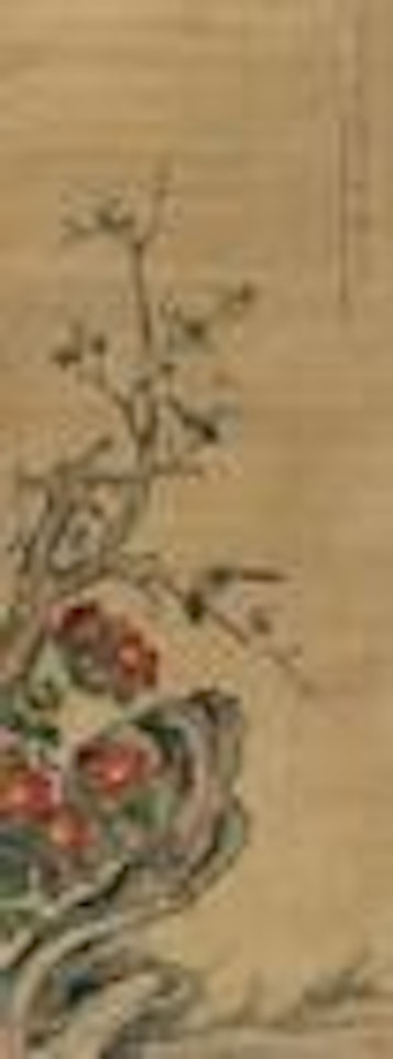 Bird and Flowers by Lu Zhi