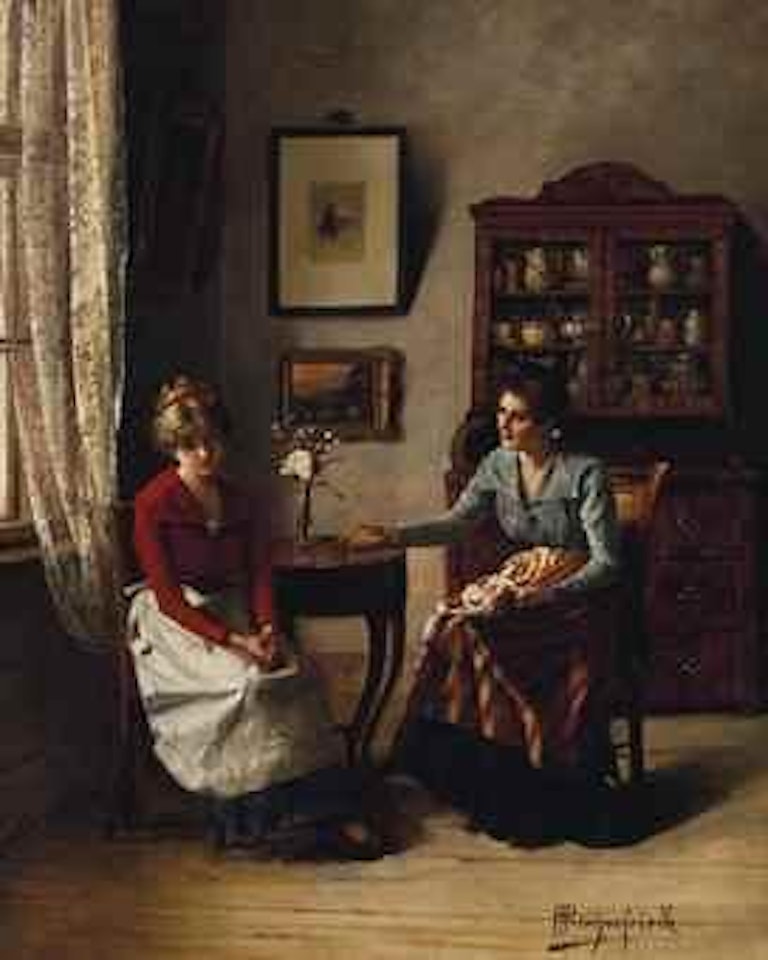 The Conversation by Alois Heinrich Priechenfried