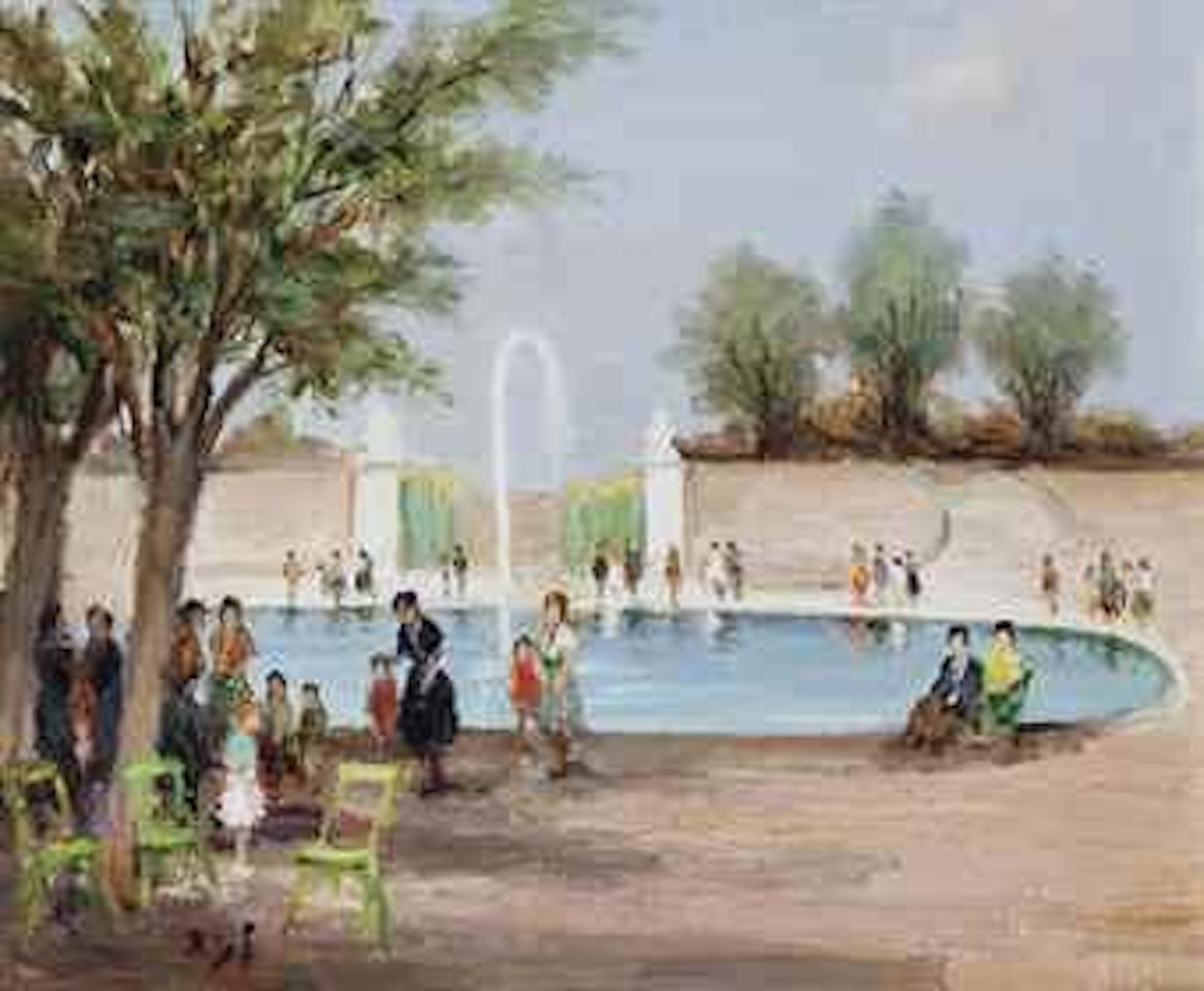 Bassin Des Tuilleries by Marcel Dyf