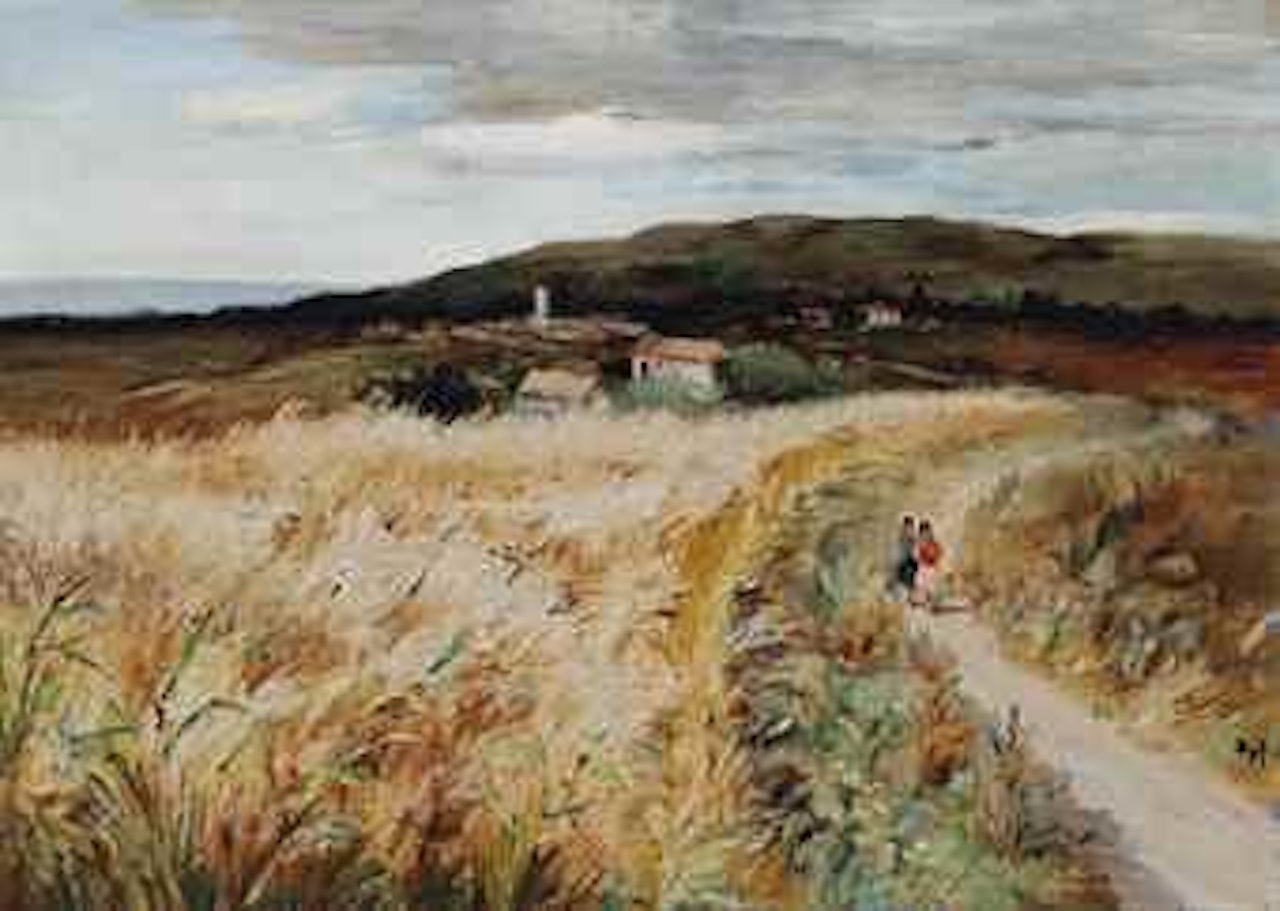 Promenade En Provence by Marcel Dyf