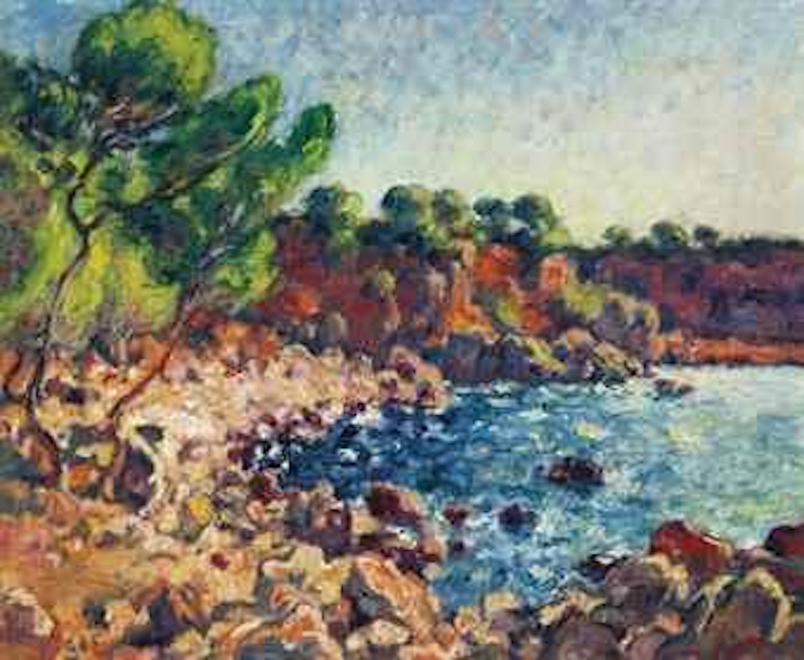 Rivage Avec Des Roches by Georges d’Espagnat