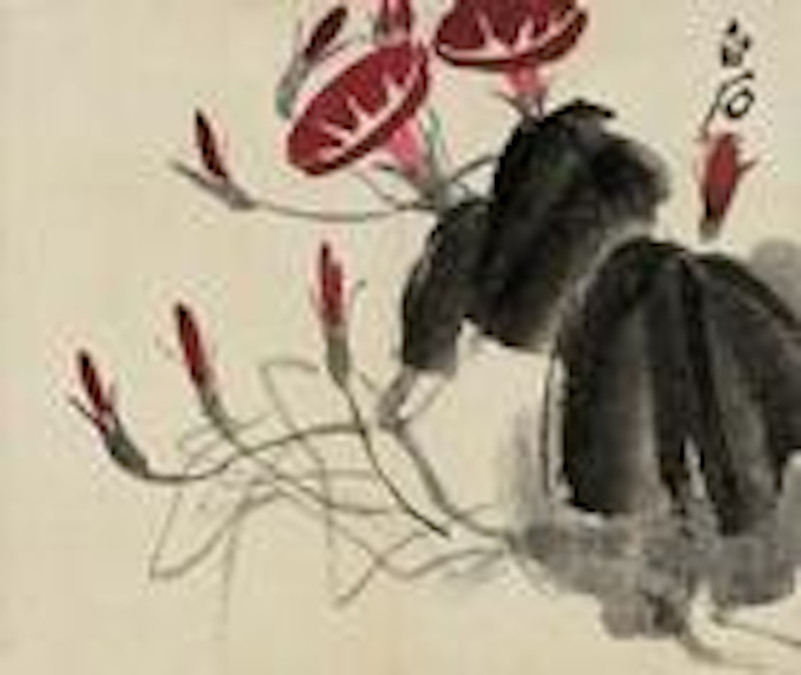 Morning glory by Qi Baishi