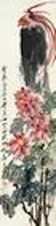 Peony and birds by Qi Baishi