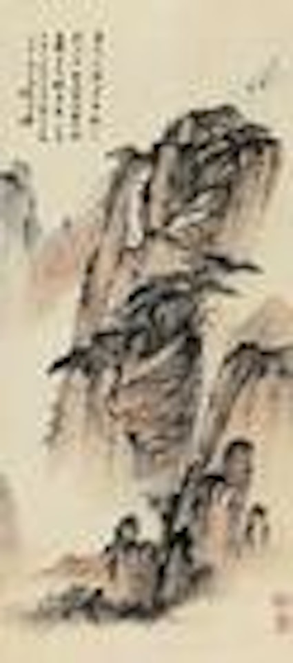 Wenshu temple by Zhang Daqian