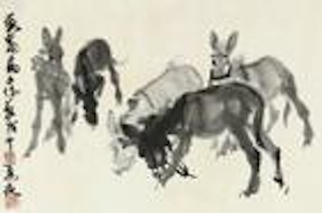 Five Mules by Huang Zhou