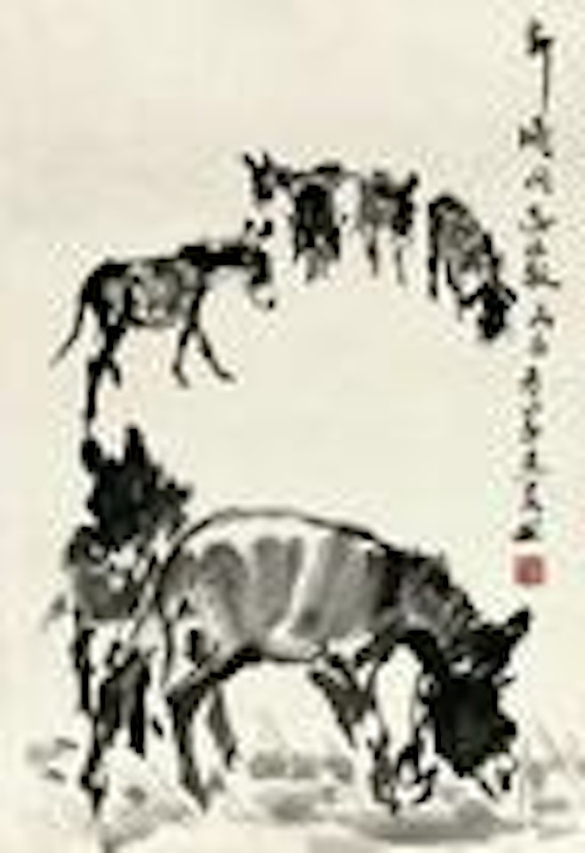 Mules by Huang Zhou