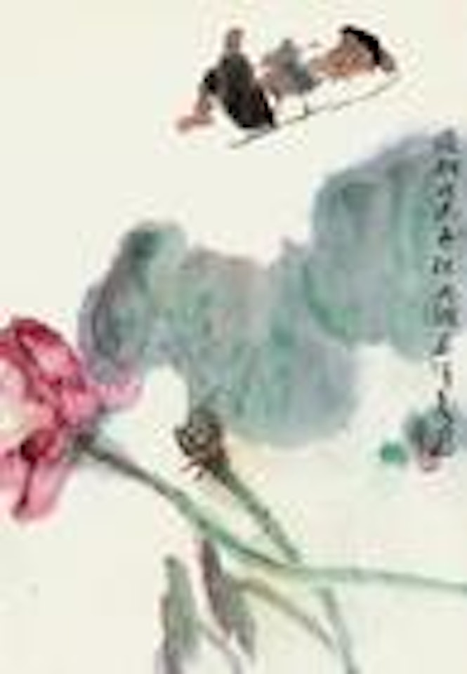 Boy with Lotus by Zhou Sicong