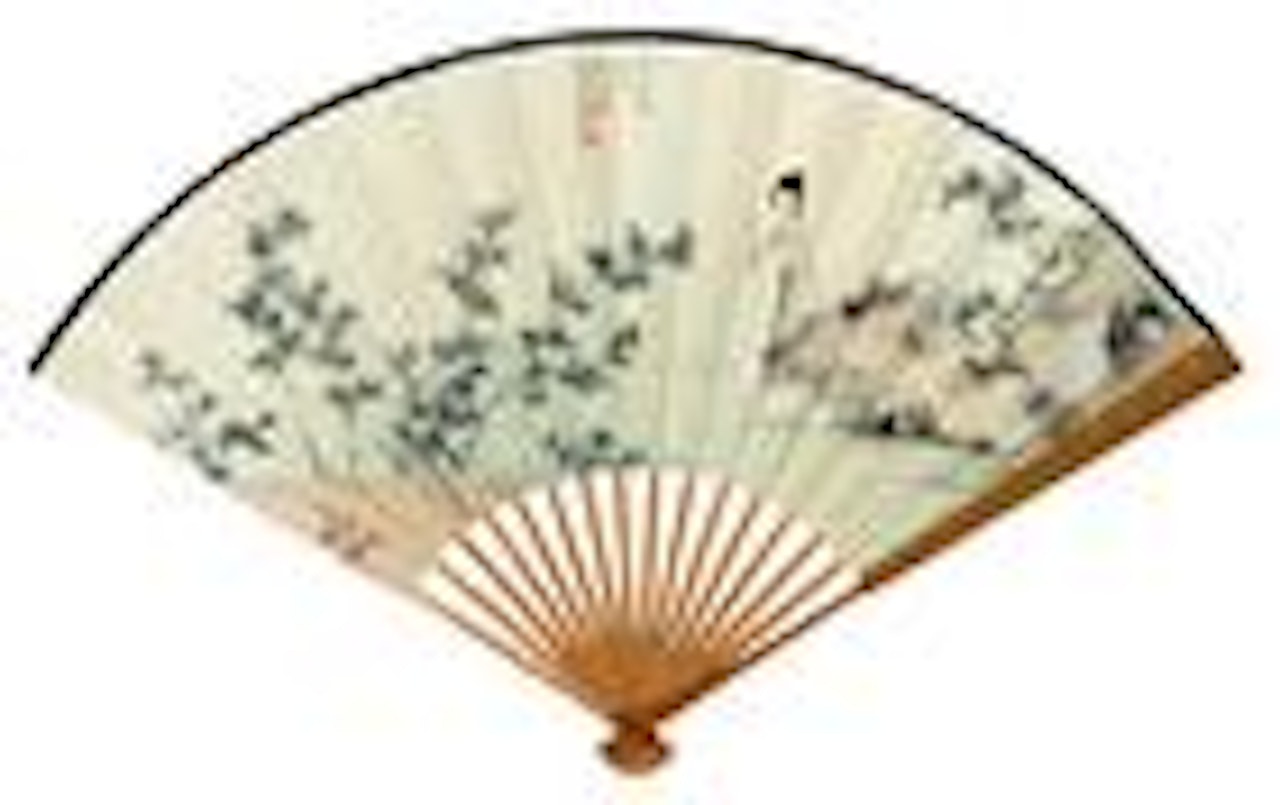 Beauty with bamboo by Chen Shaomei by Chen Shaomei