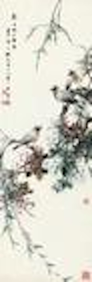 Birds in tree by Yan Bolong