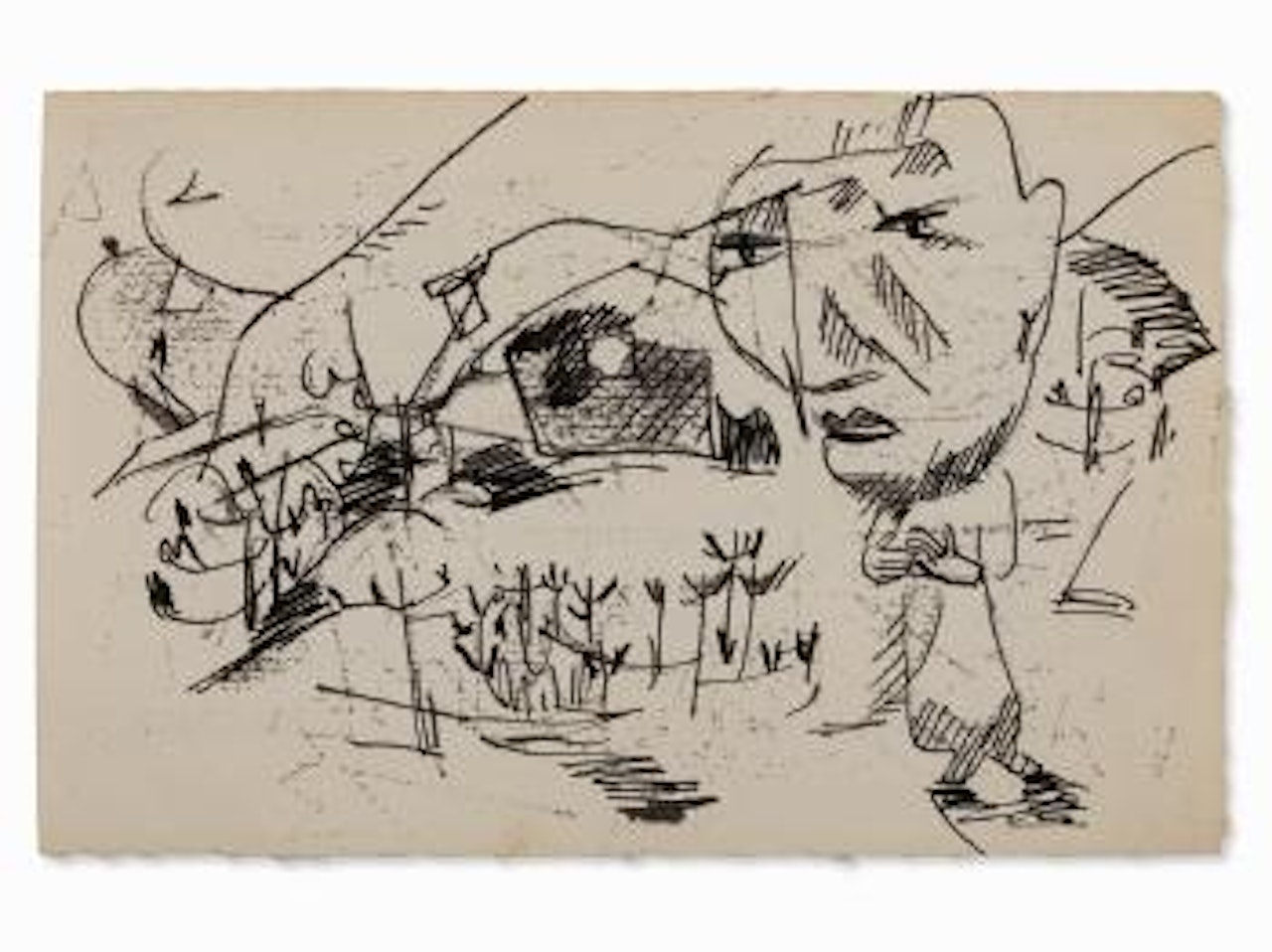 Character Sketch by Hannah Höch