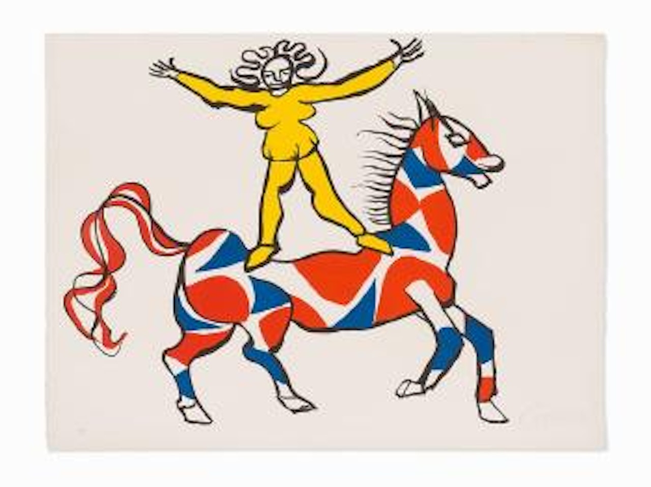 Circus Bareback Rider by Alexander Calder