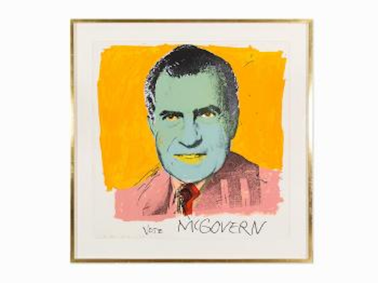 Vote Mcgovern by Andy Warhol