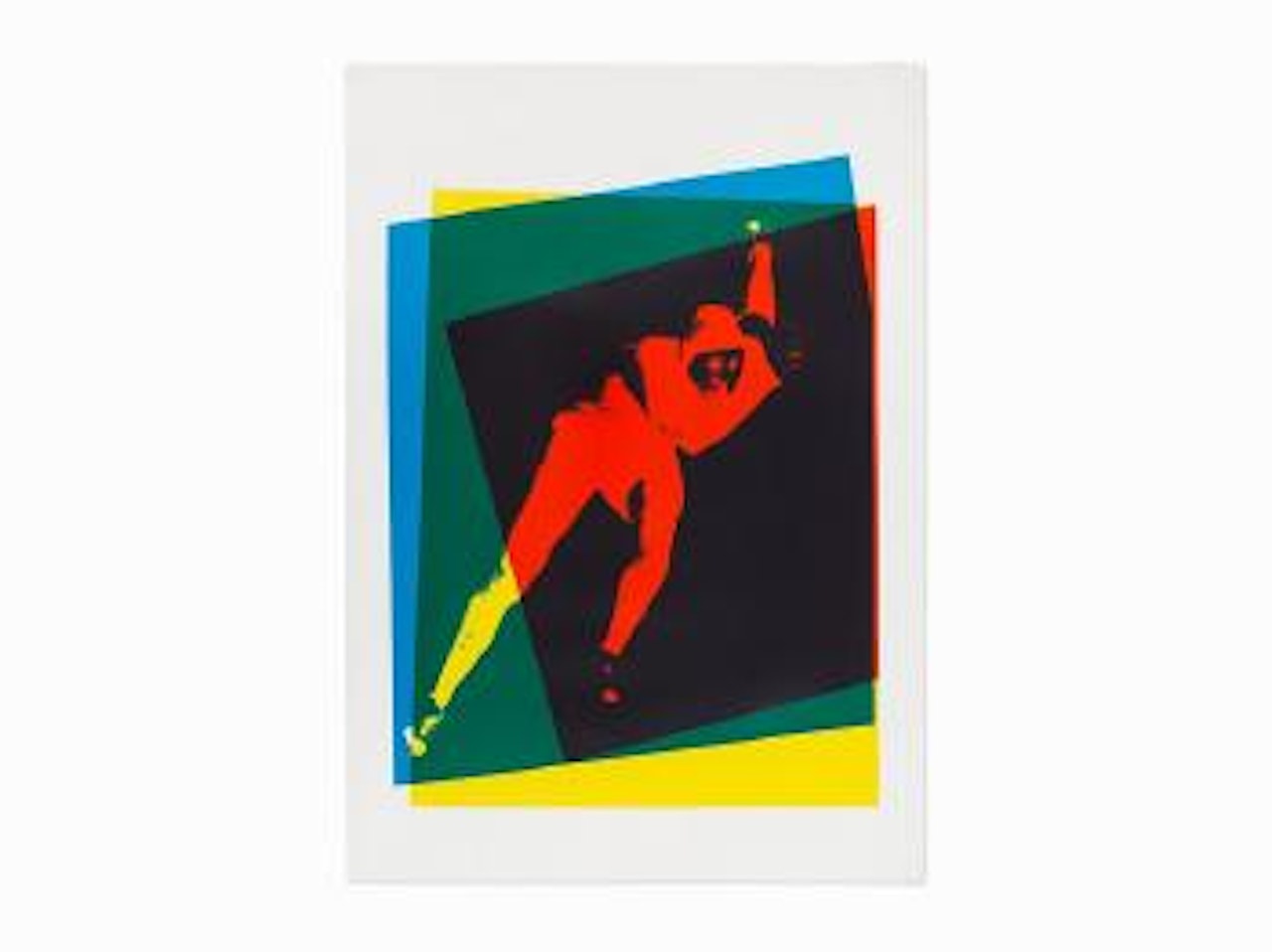 Speed Skater by Andy Warhol