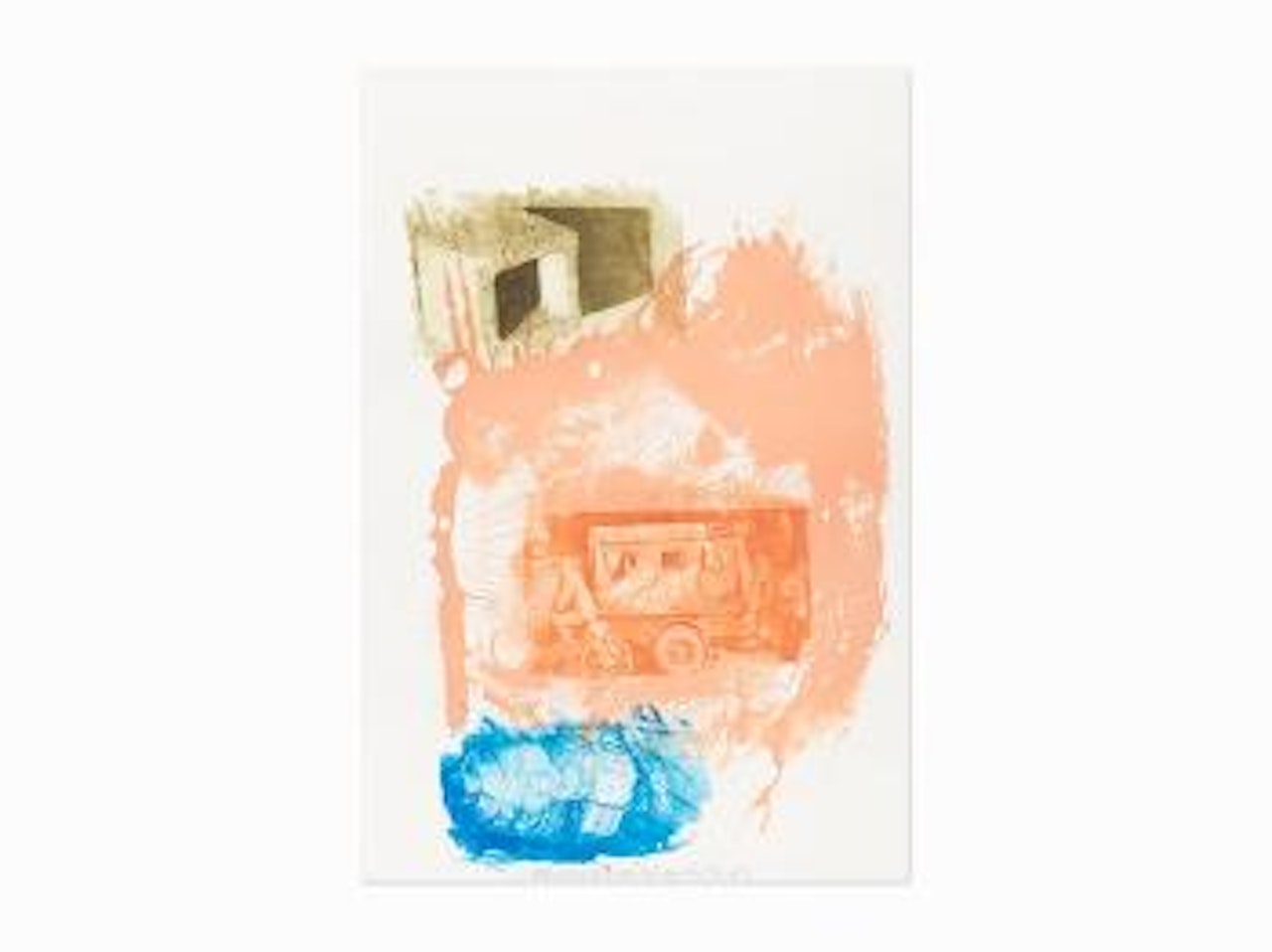 Retreat (Ground Rules) by Robert Rauschenberg