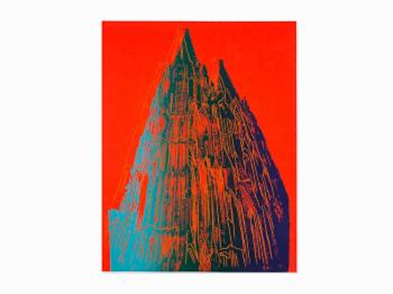 Cologne Cathedral by Andy Warhol