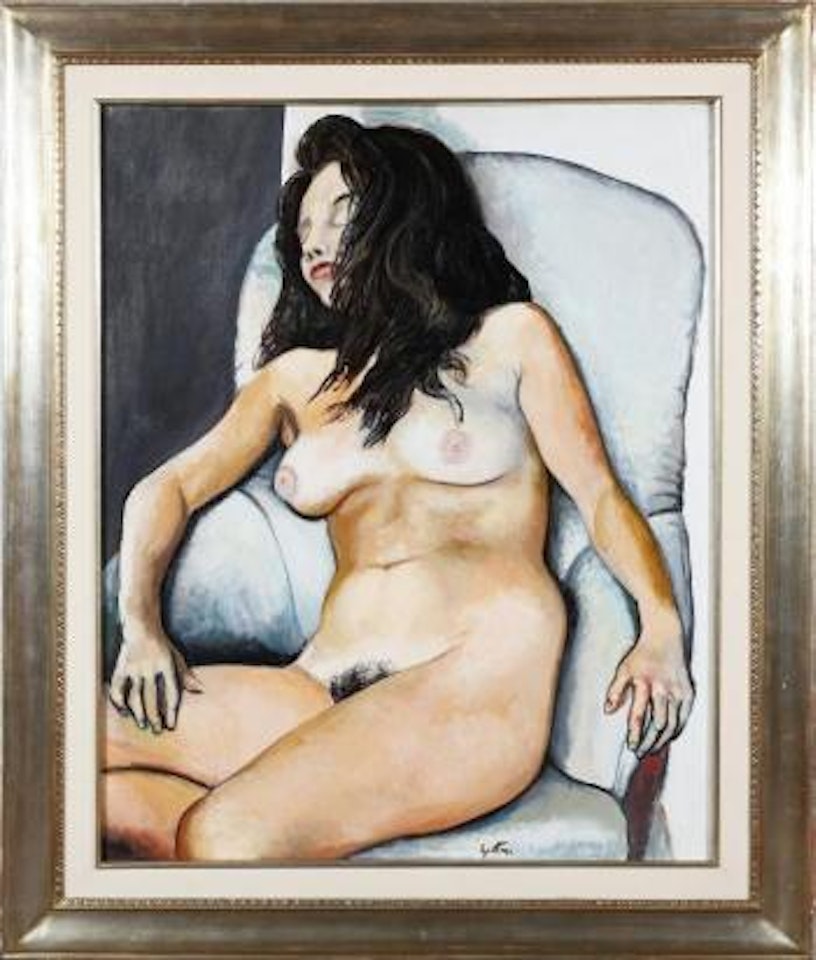 Sleeping nude by Renato Guttuso