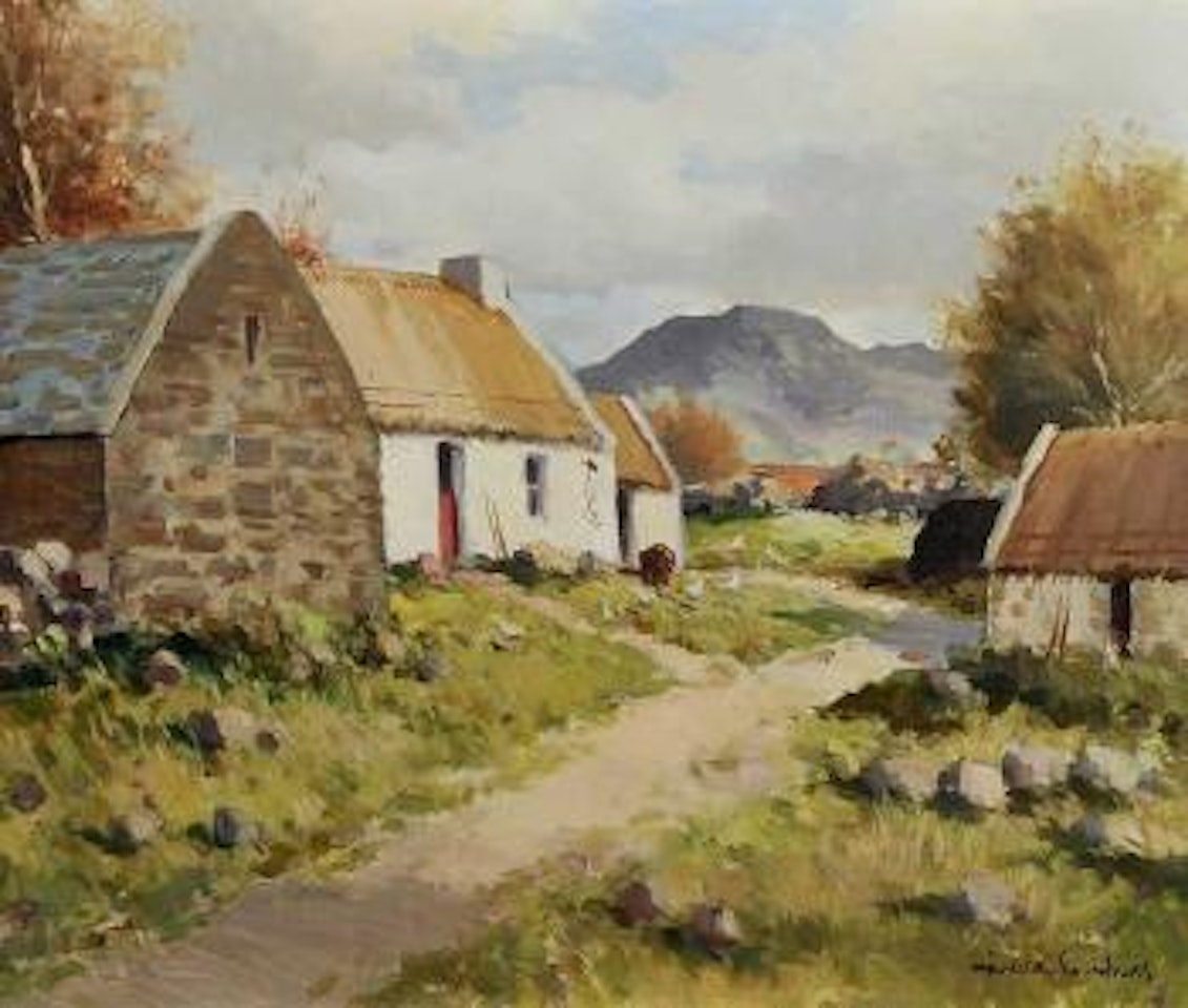 Connemara cottage by Maurice Canning Wilks