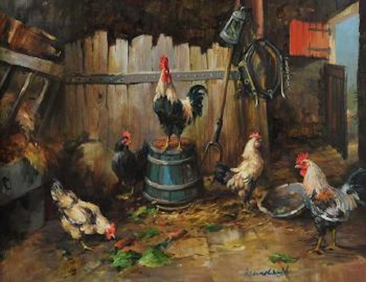 Pecking order by Kenneth Webb