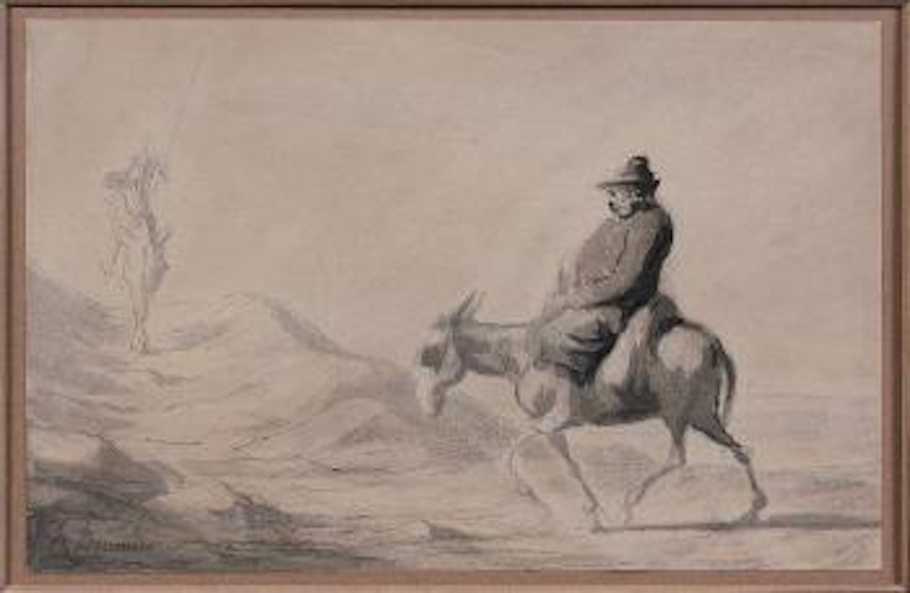 Don Quichotte et Sancho Panza by Honoré Daumier