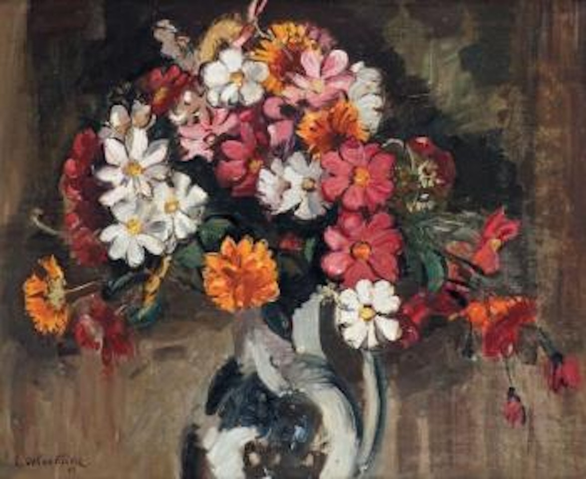 Vase de cosmos by Othon Friesz