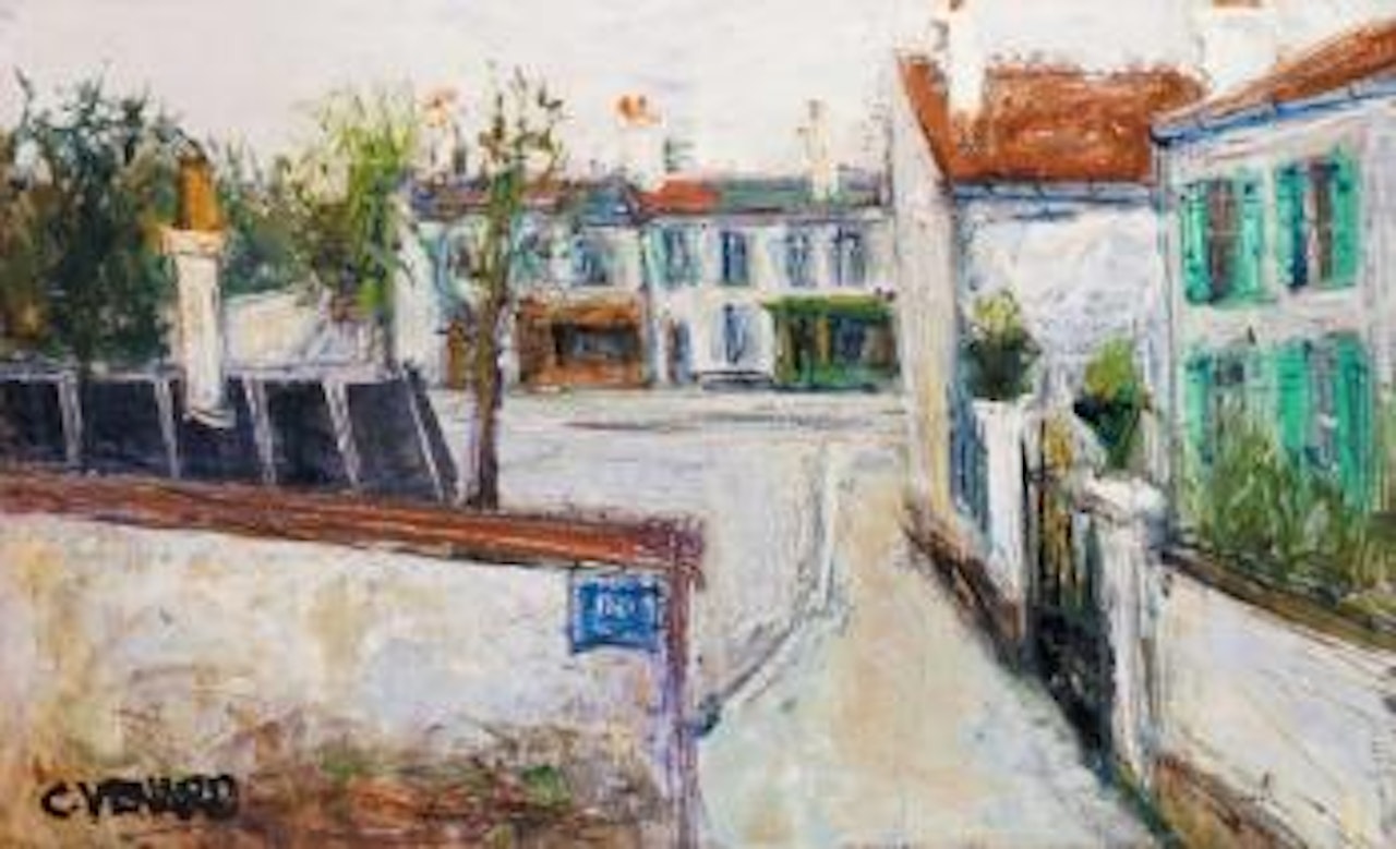 Rue à Montmartre by Claude Venard