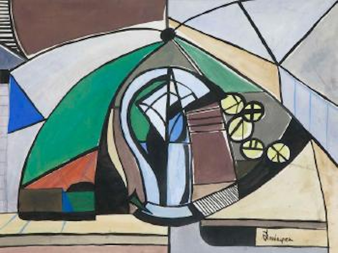 Composition by Oscar Dominguez