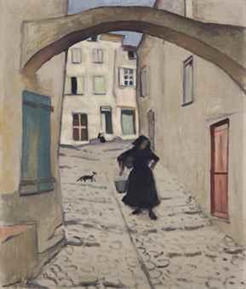 Rue à Collioure, été 1912 by Albert Marquet