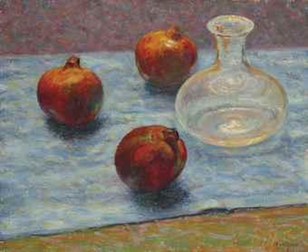 Nature morte aux grenades by Auguste Herbin