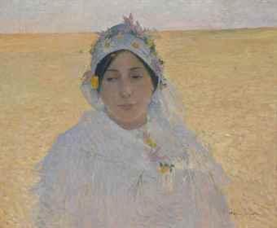 Portrait de Madame Henri Martin by Henri Jean Guillaume Martin