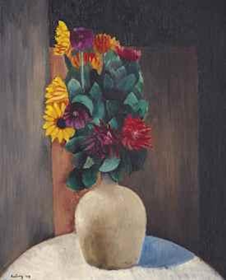 Bouquet de fleurs by Moïse Kisling