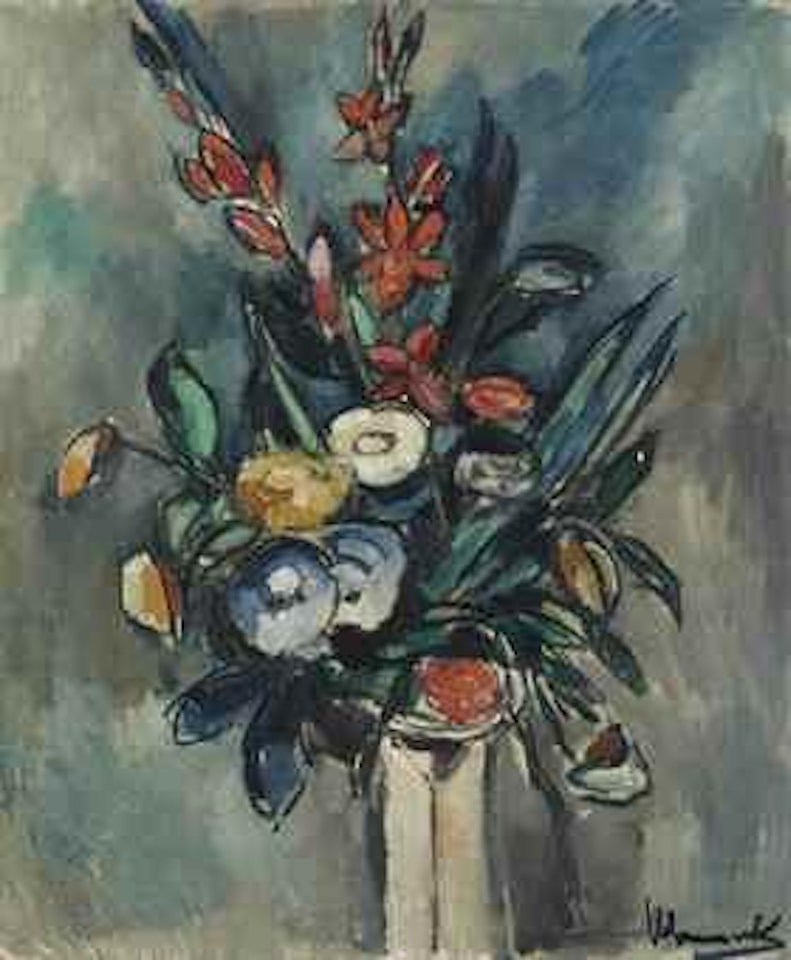 Vase de fleurs by Maurice de Vlaminck