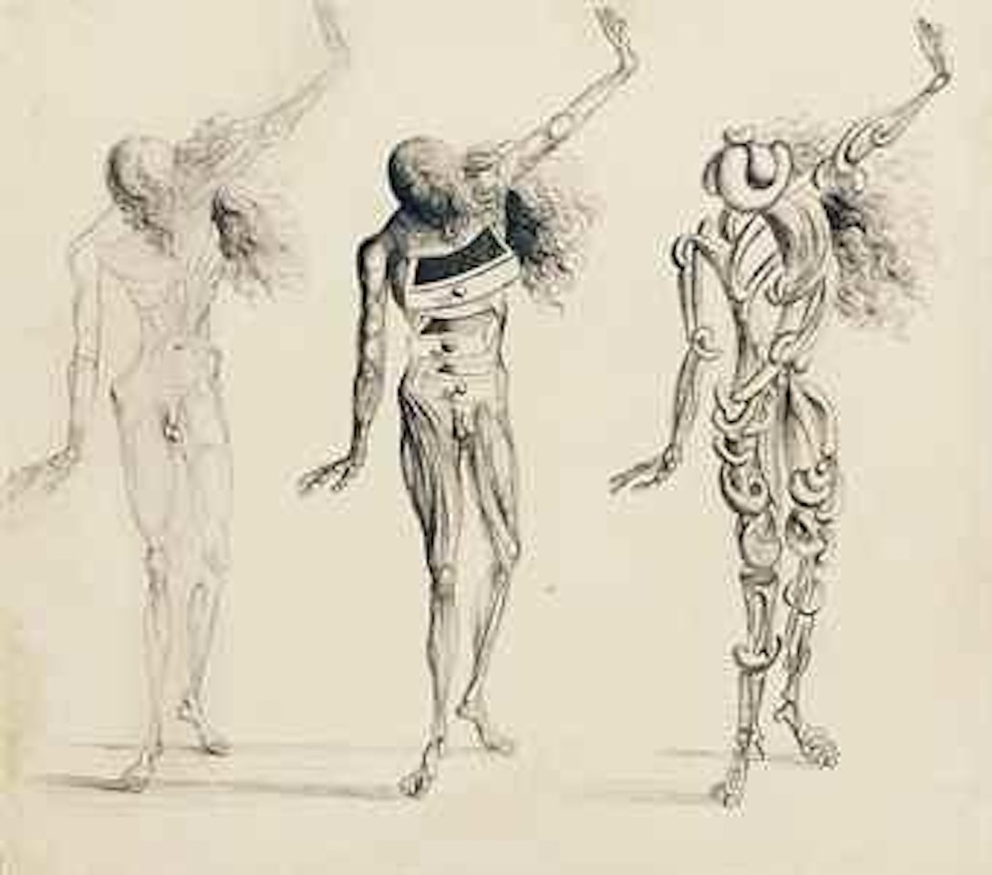 Trois sécheresses by Salvador Dali
