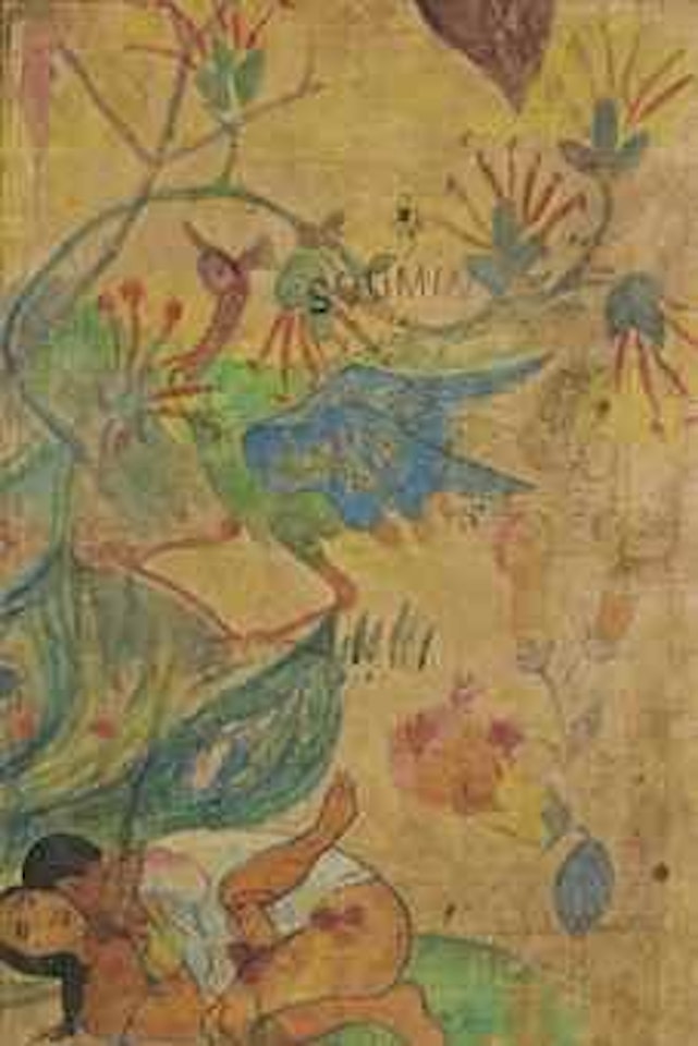 L'ibis bleu by Paul Gauguin