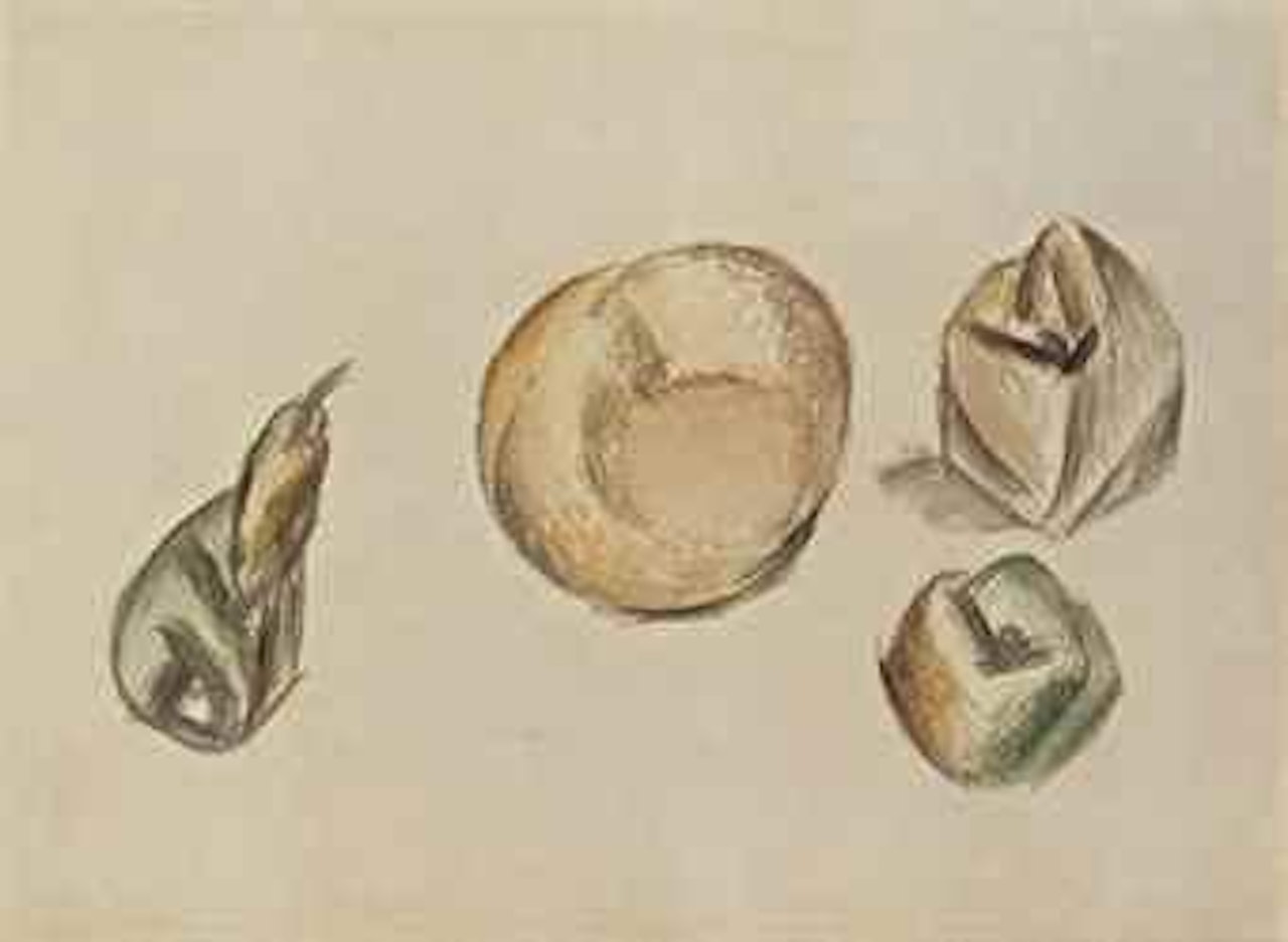 Poire et pommes by Pablo Picasso