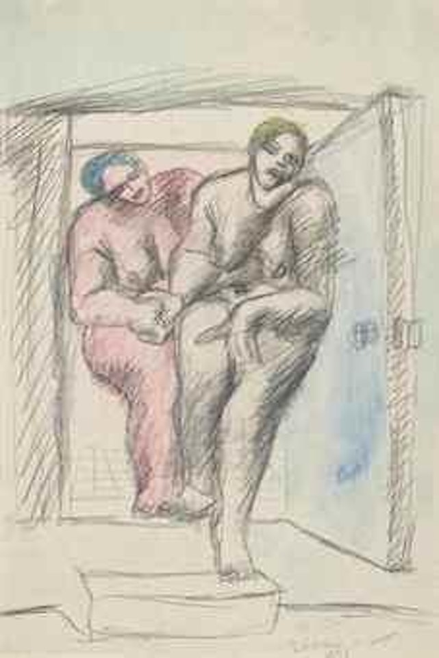 La visiteuse s'en va by Le Corbusier