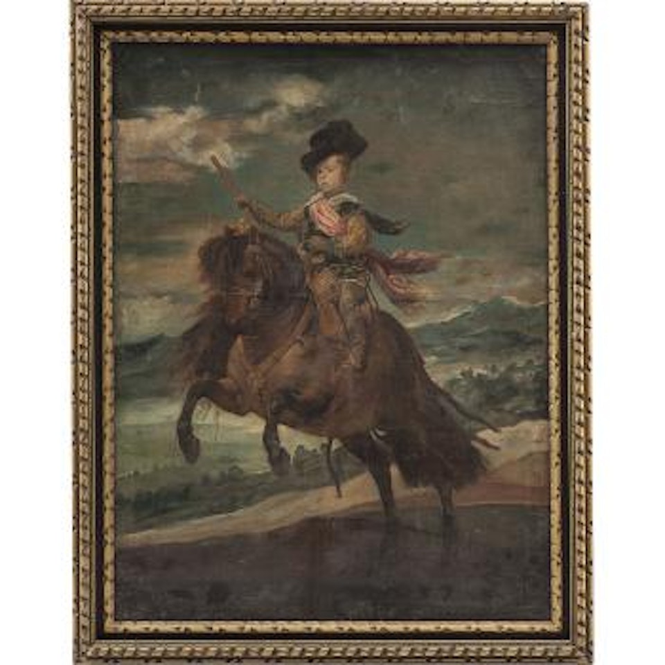 Retrato Del Príncipe Baltasar Carlos by Mexican School