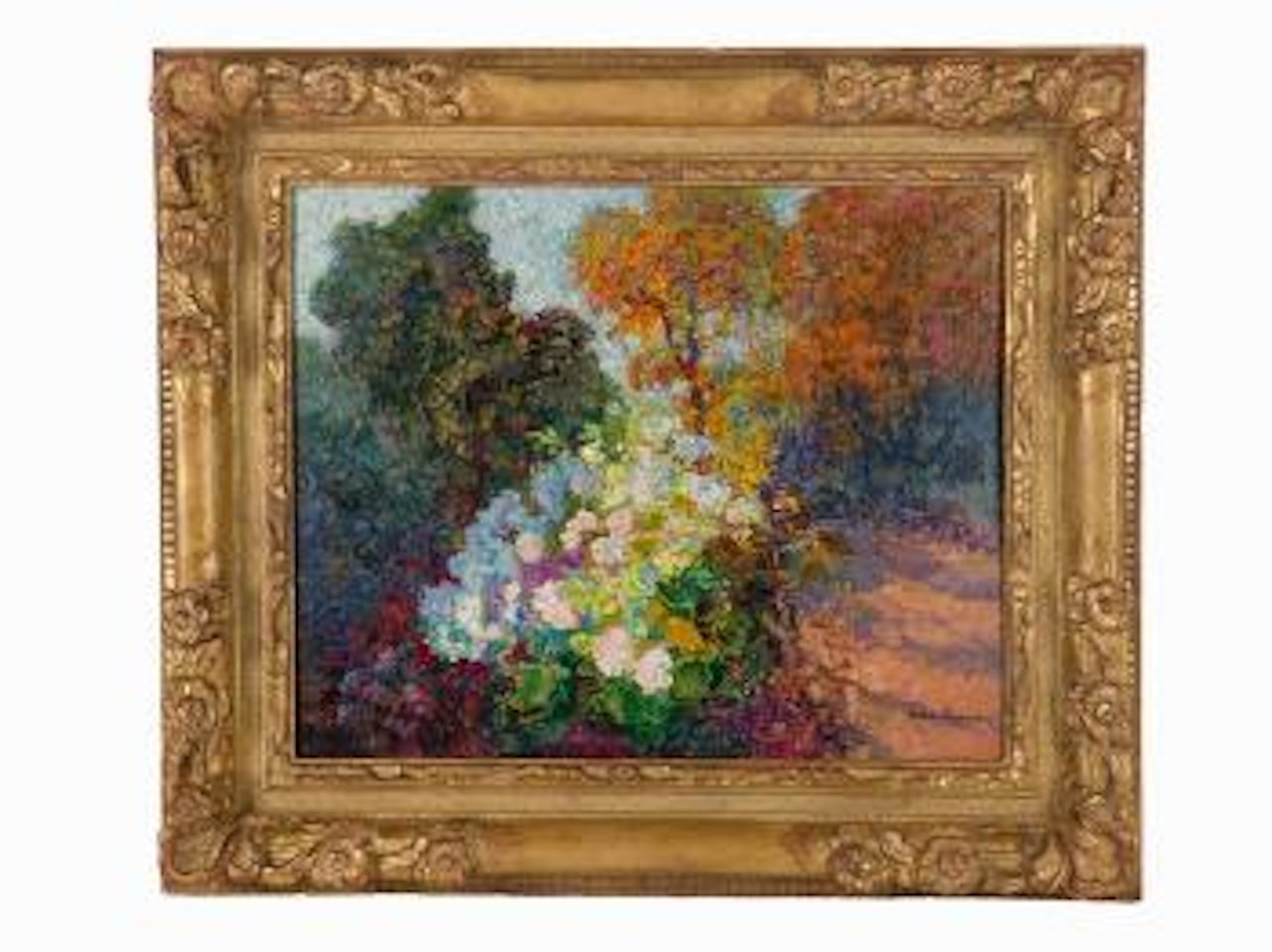 Garden Scene by Victor Charreton