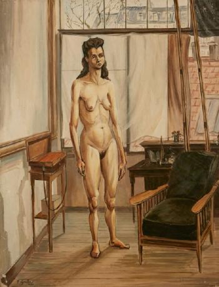 Nu dans l'atelier by Francis Gruber