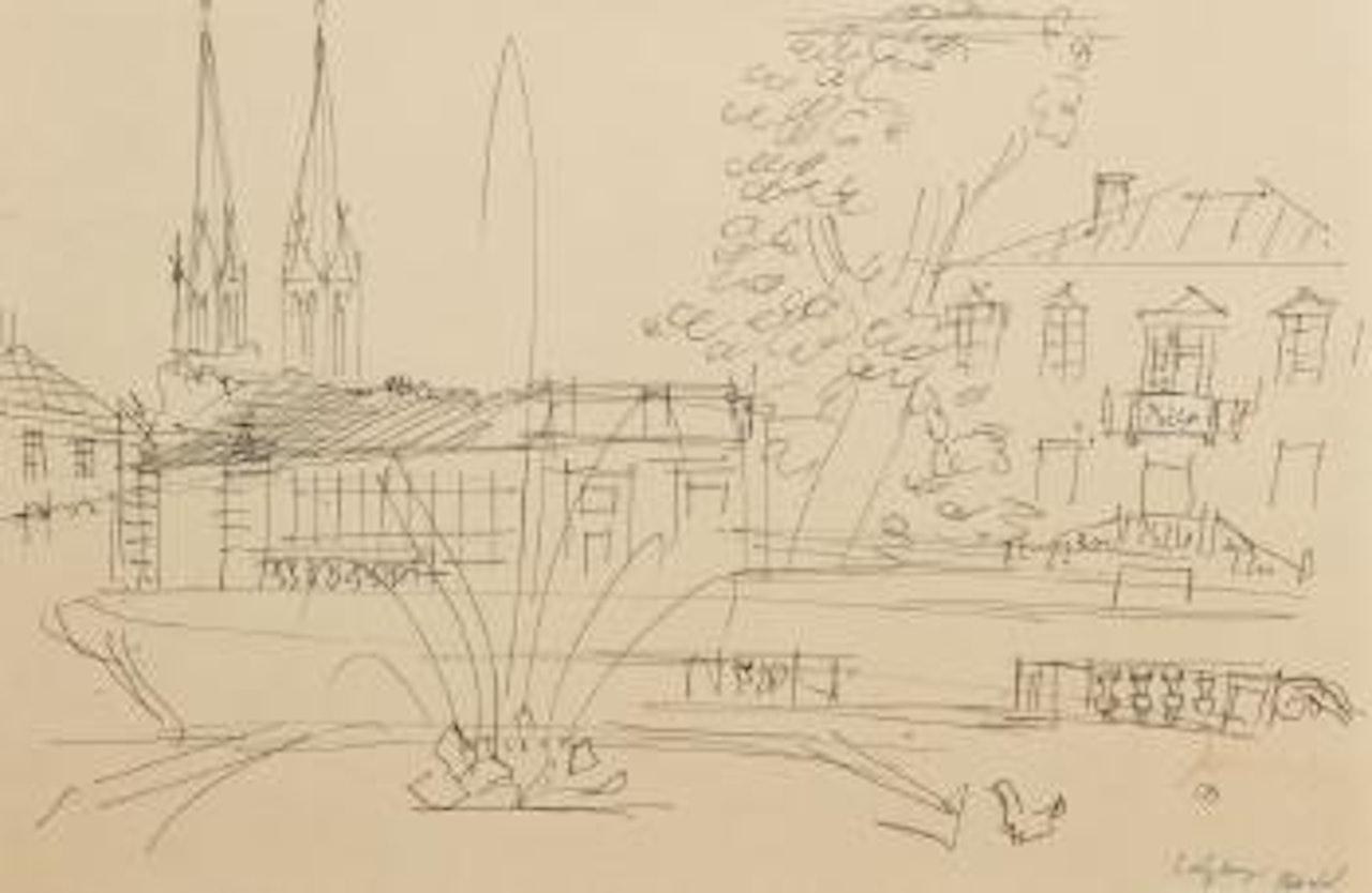 Salzburg, Château Mirabell by Jean Dufy