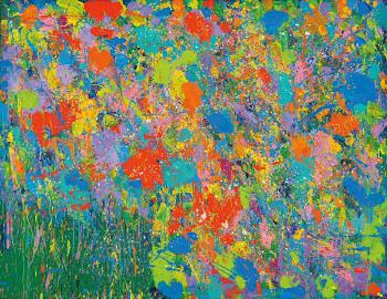 Hundred Flowers Garden by Walasse Ting