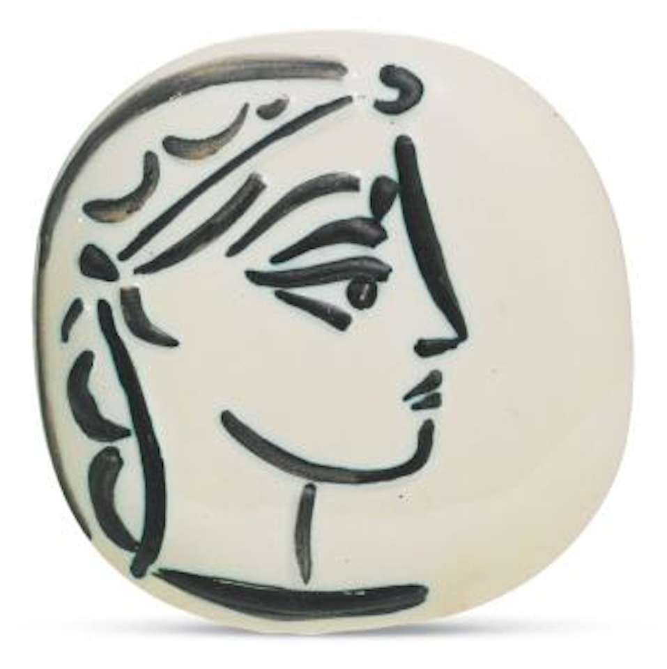 Profil de Jacqueline (A. R. 383) by Pablo Picasso