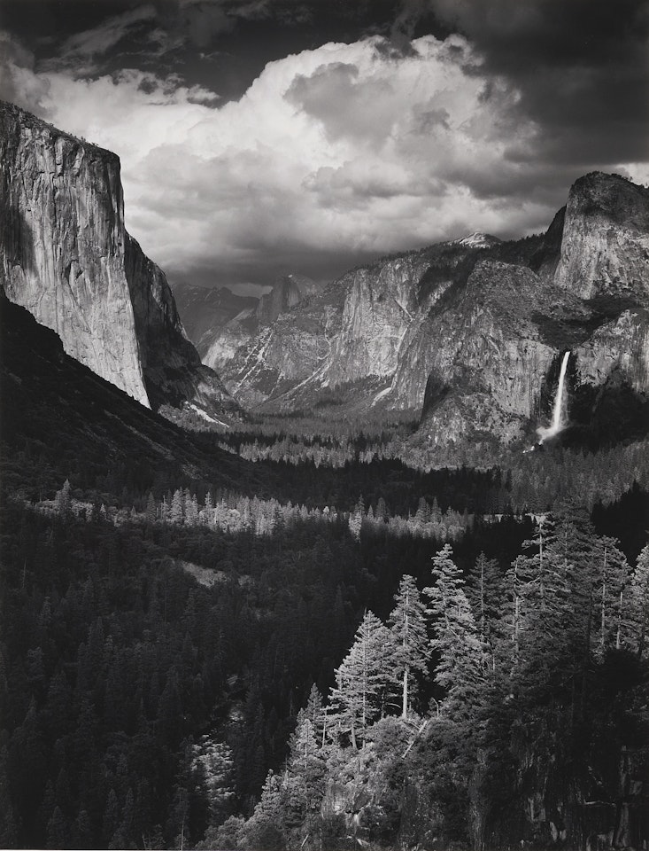 YOSEMITE AND THE RANGE OF LIGHT by Ansel Adams