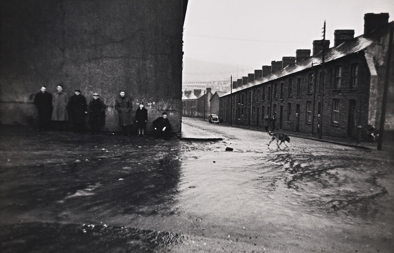 CAERAU, WALES' by Robert Frank