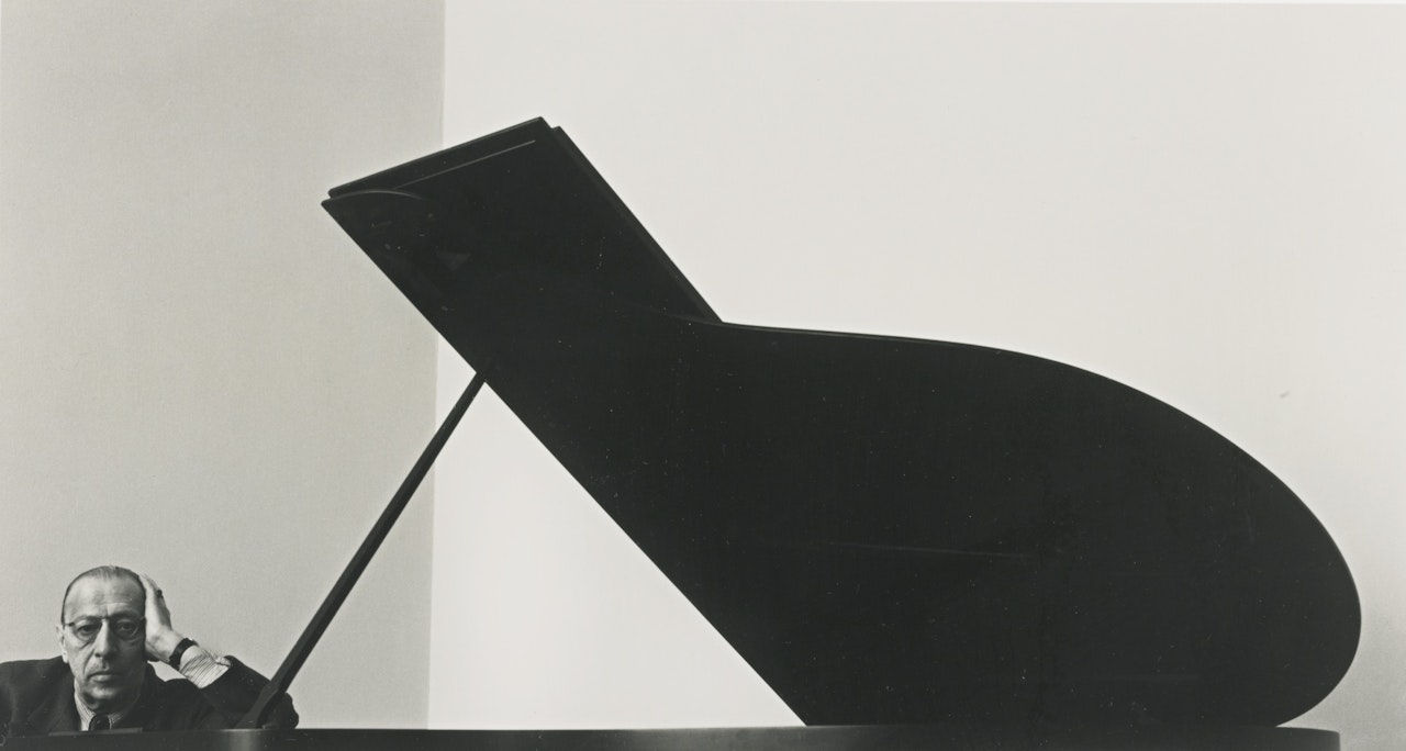 IGOR STRAVINSKY N. Y. C.' by Arnold Newman