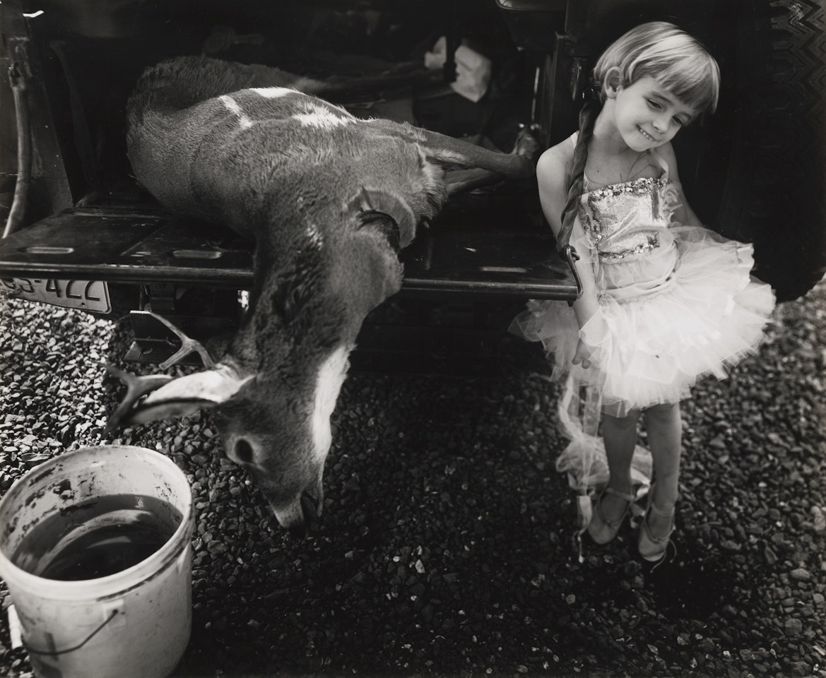 JESSIE AND THE DEER' by Sally Mann