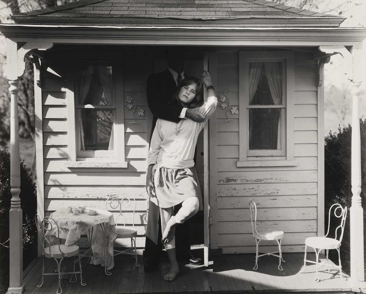 UNTITLED (JULIE AND HER FATHER) by Sally Mann