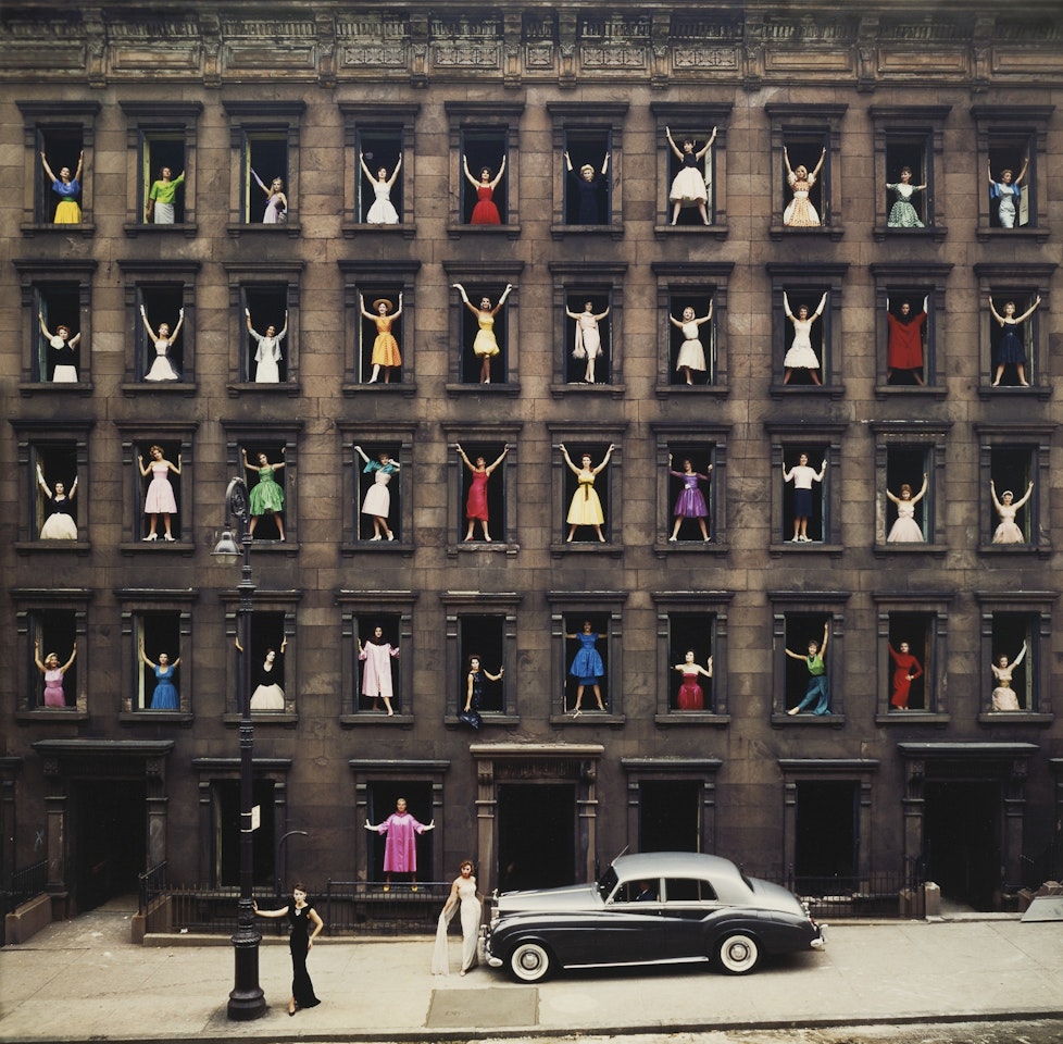 NEW YORK CITY (GIRLS IN THE WINDOWS) by Ormond Gigli